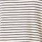 Petite Size Stripe 3/4 Sleeve Boatneck Top