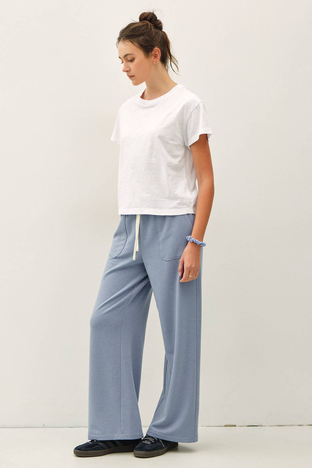Garment Dyed Cotton Slub Short Sleeve Tee
