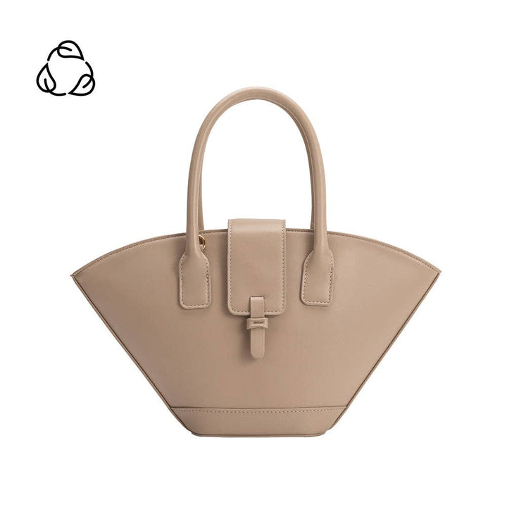 Violet Nude Recycled Vegan Leather Crossbody Bag