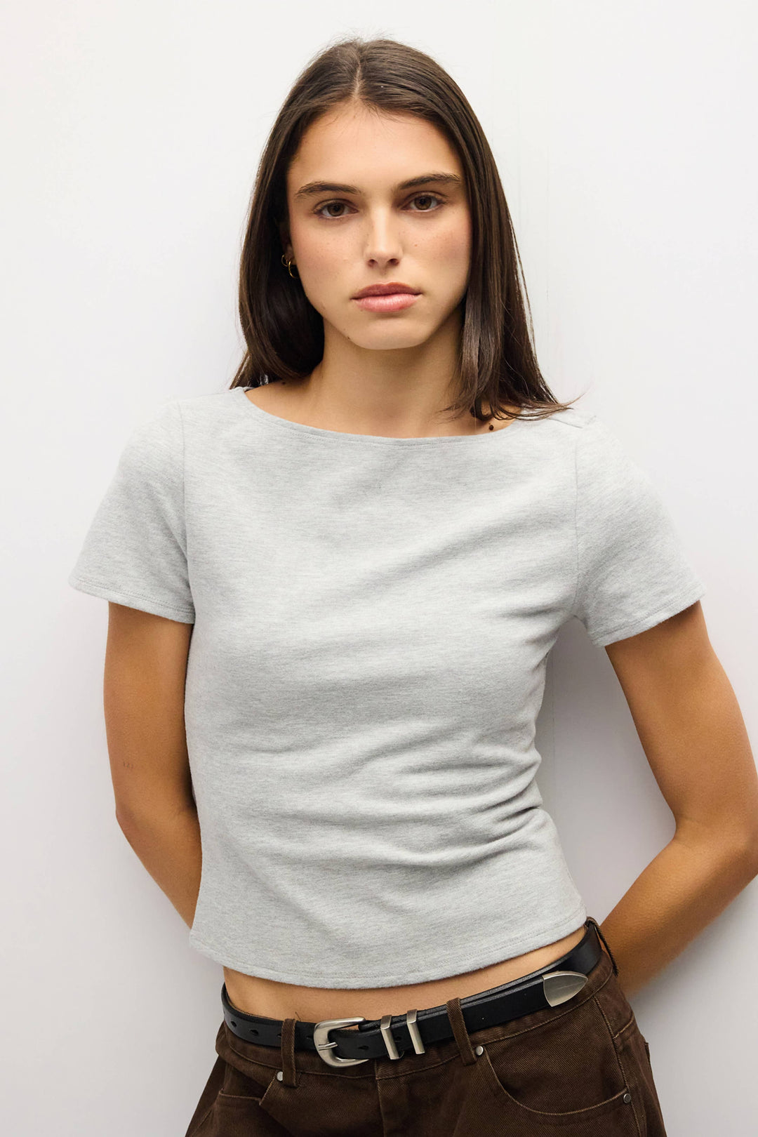 The Breanna Boat Neck Soft Knit Top