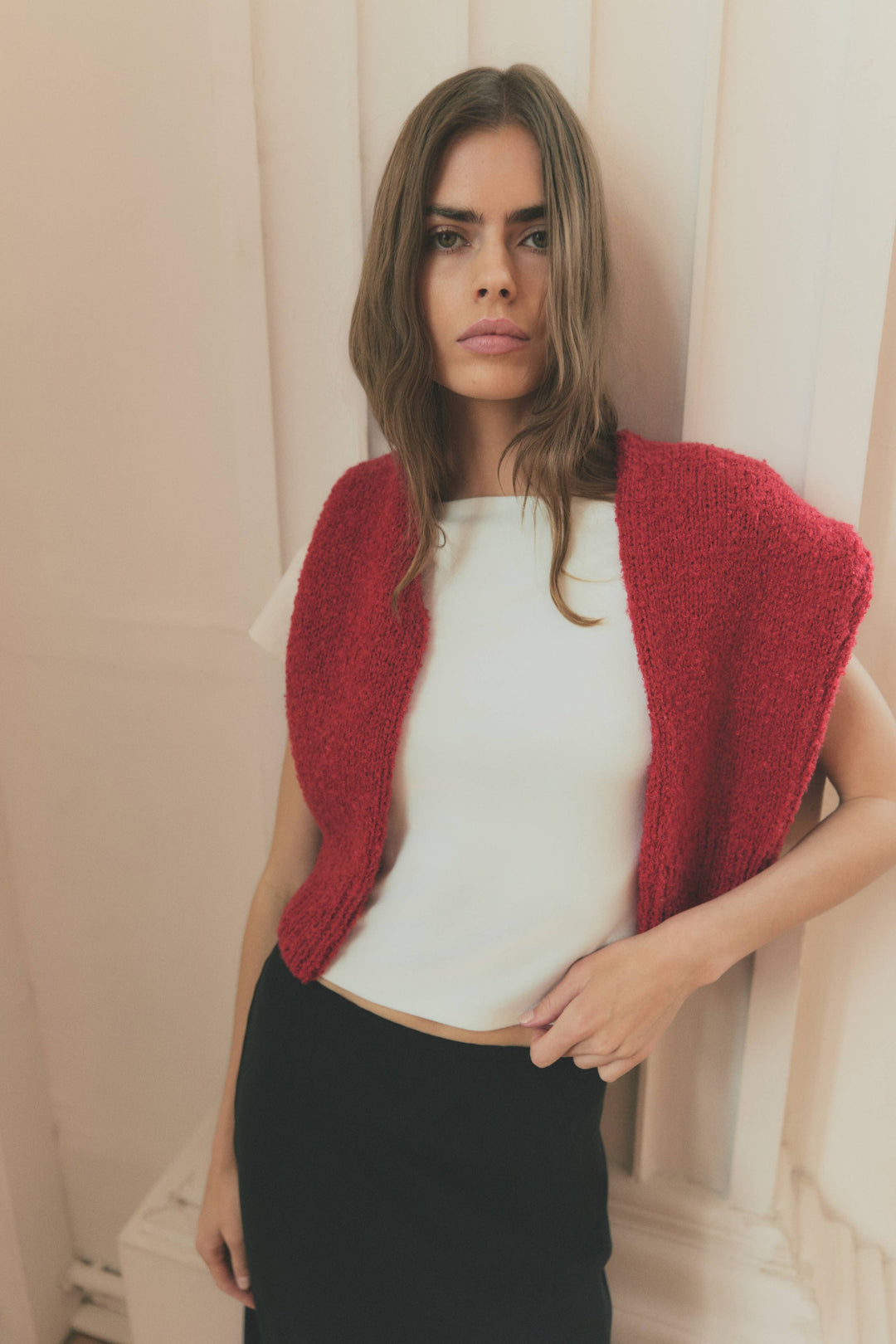 The Breanna Boat Neck Soft Knit Top