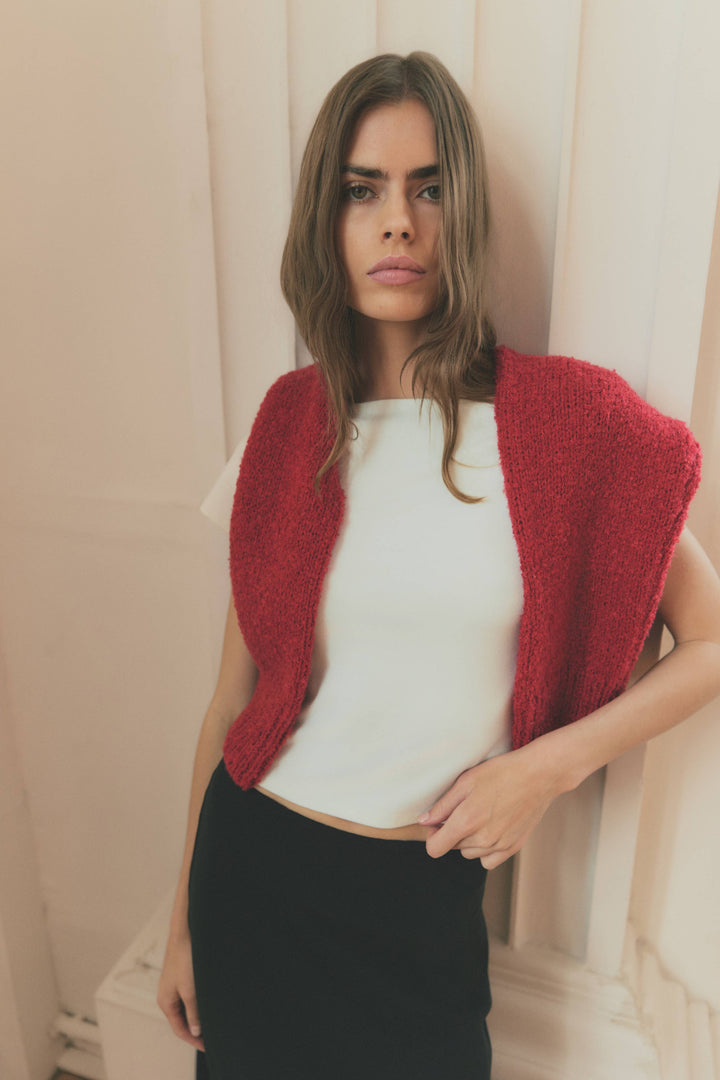 The Breanna Boat Neck Soft Knit Top