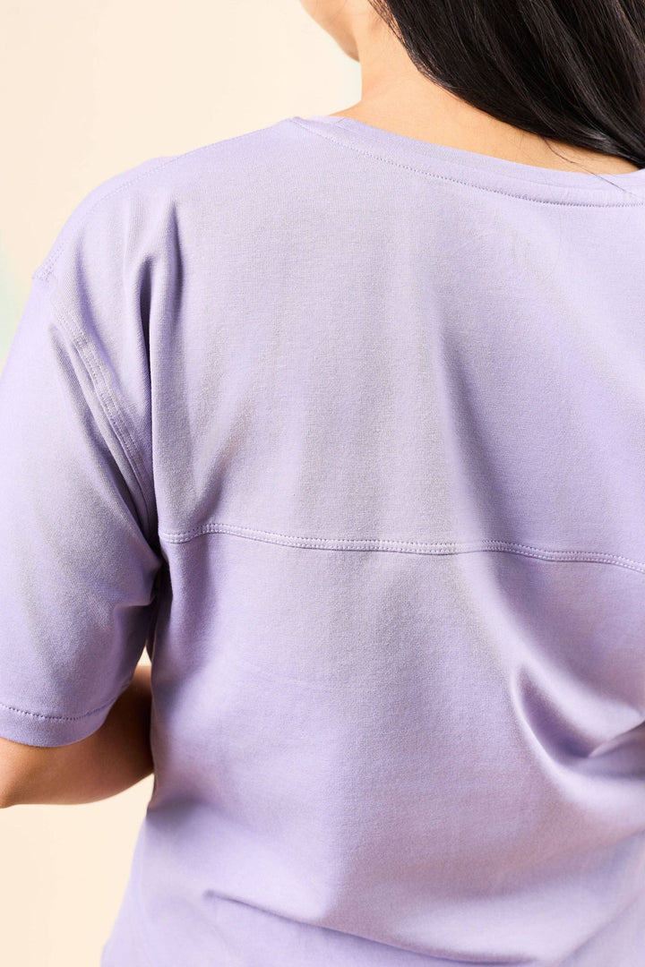 The Lucid Boxy Tee Lounge Top