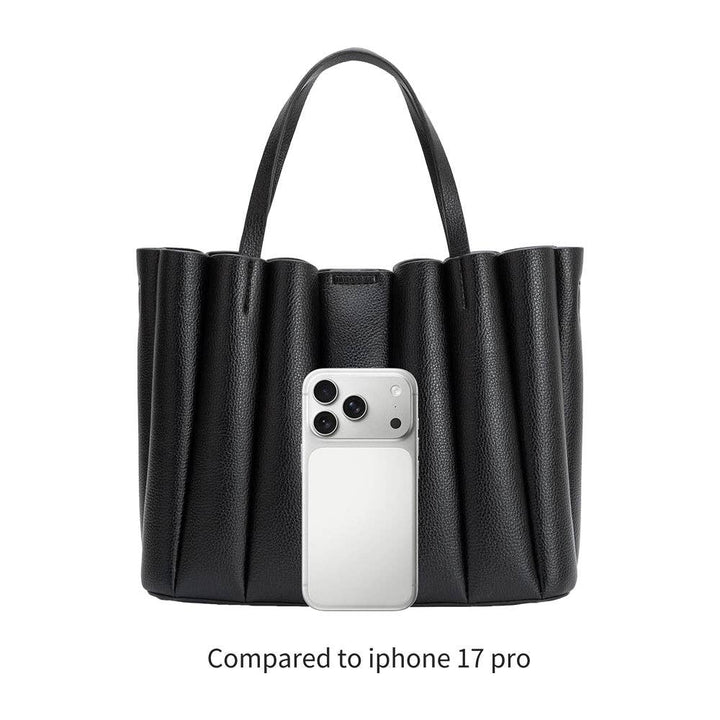 Adela Mint Recycled Vegan Leather Tote Bag