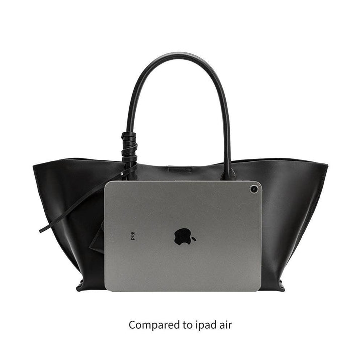 Astrid Burgundy Recycled Vegan Leather Tote Bag