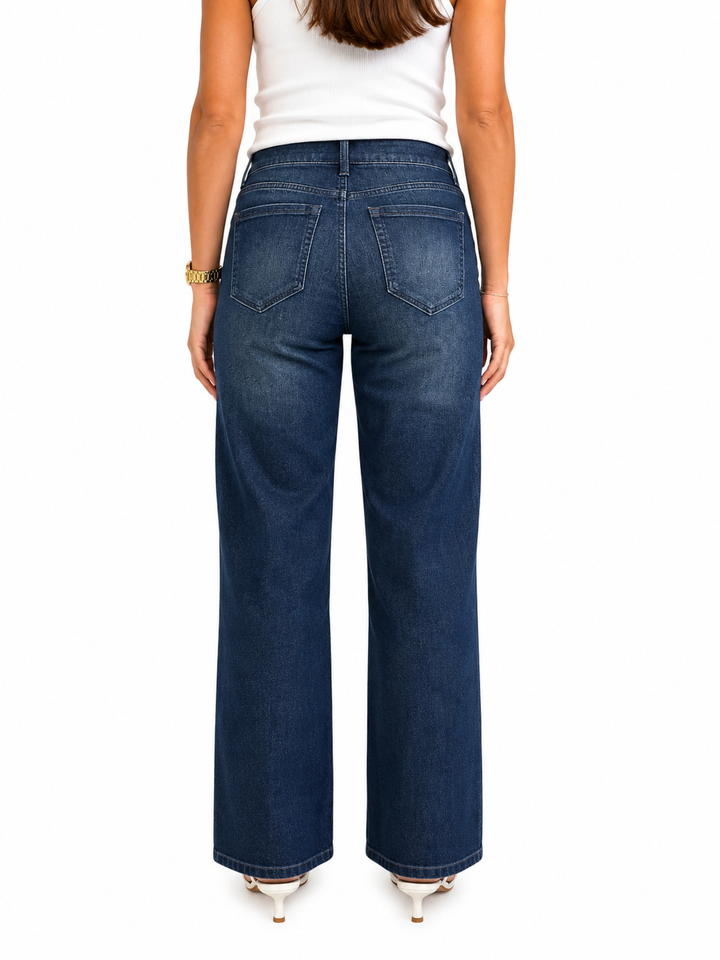 Henry Relaxed Straight Leg Jean in Dark Indigo Wash, 28”