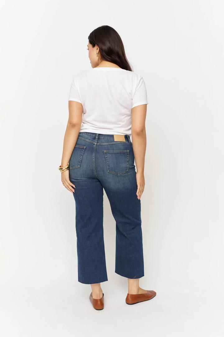 High Rise Jean in Dark Aged Vintage