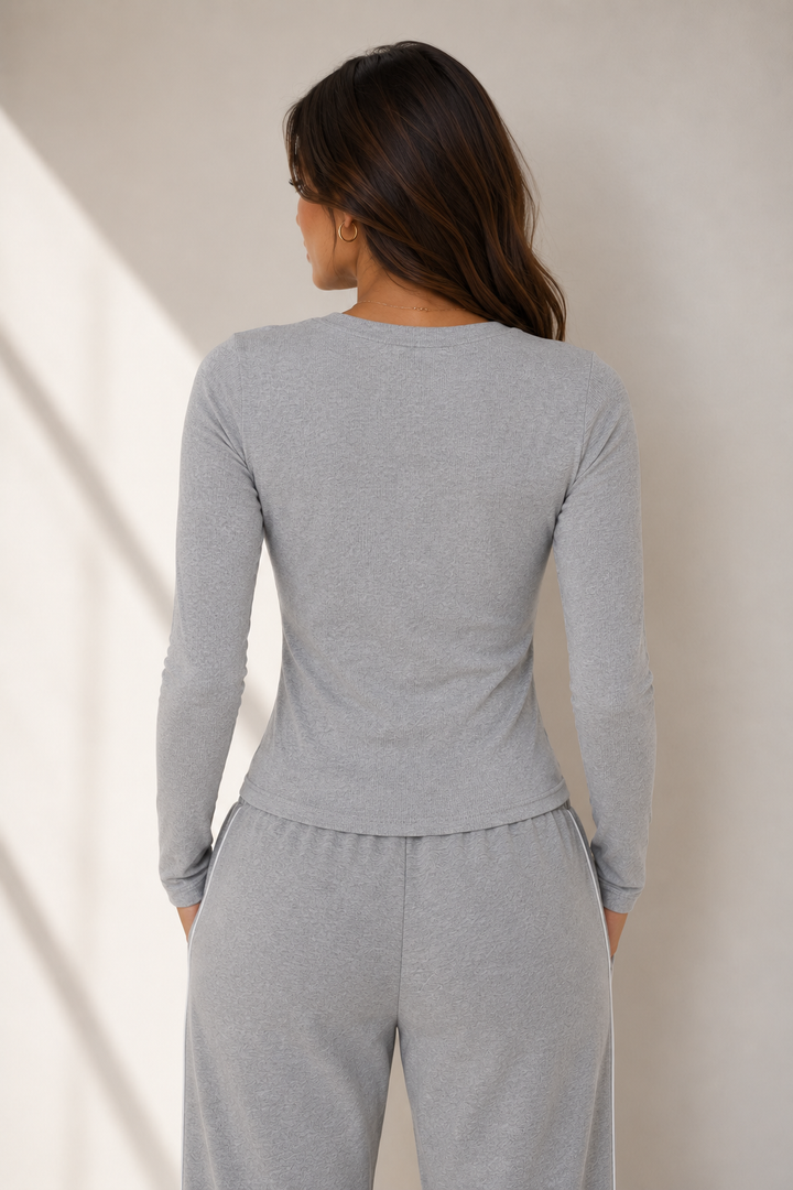 Alexis Fitted Long Sleeve Top