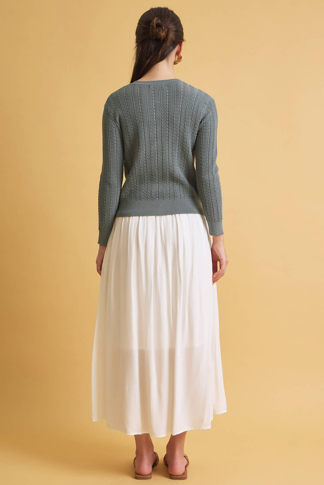 Classic Pointelle Cardigan