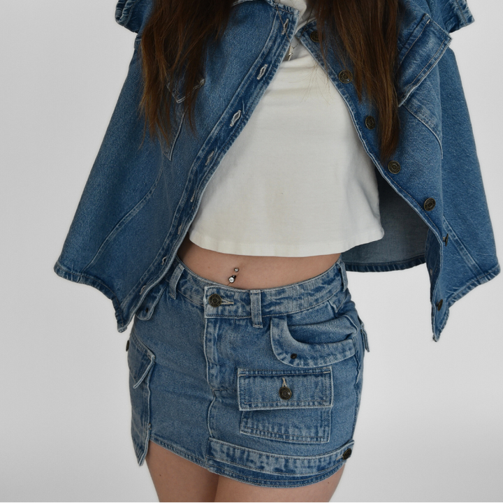 Seattle Denim Skirt