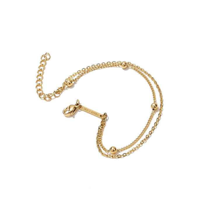 Waterproof Dainty Double Bracelet