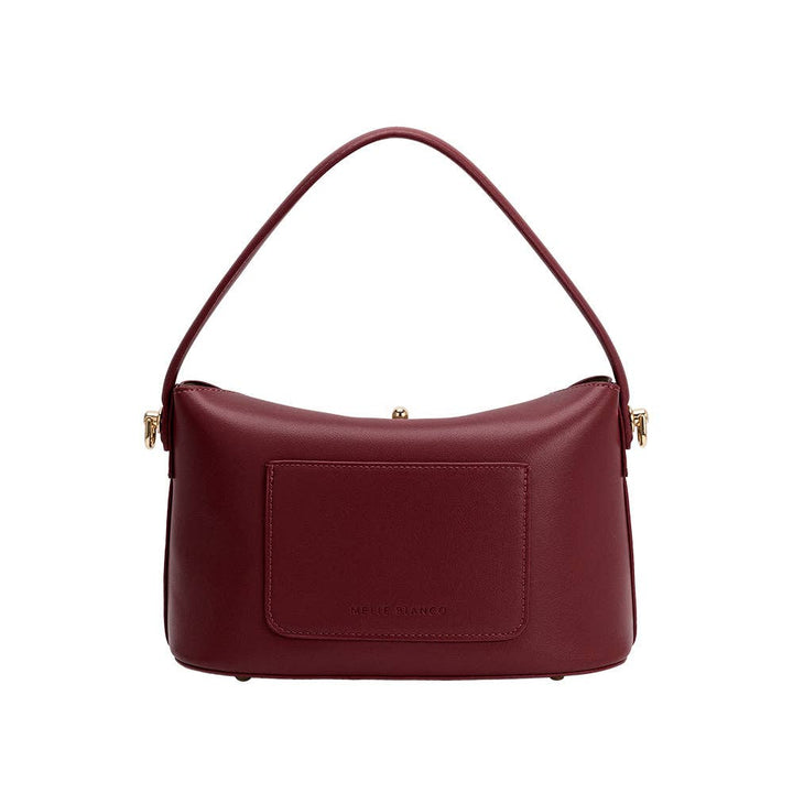 Lana Burgundy Recycled Vegan Leather Crossbody