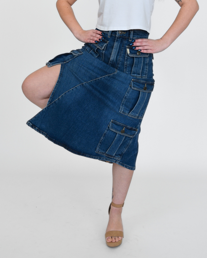 Boston Denim Skirt