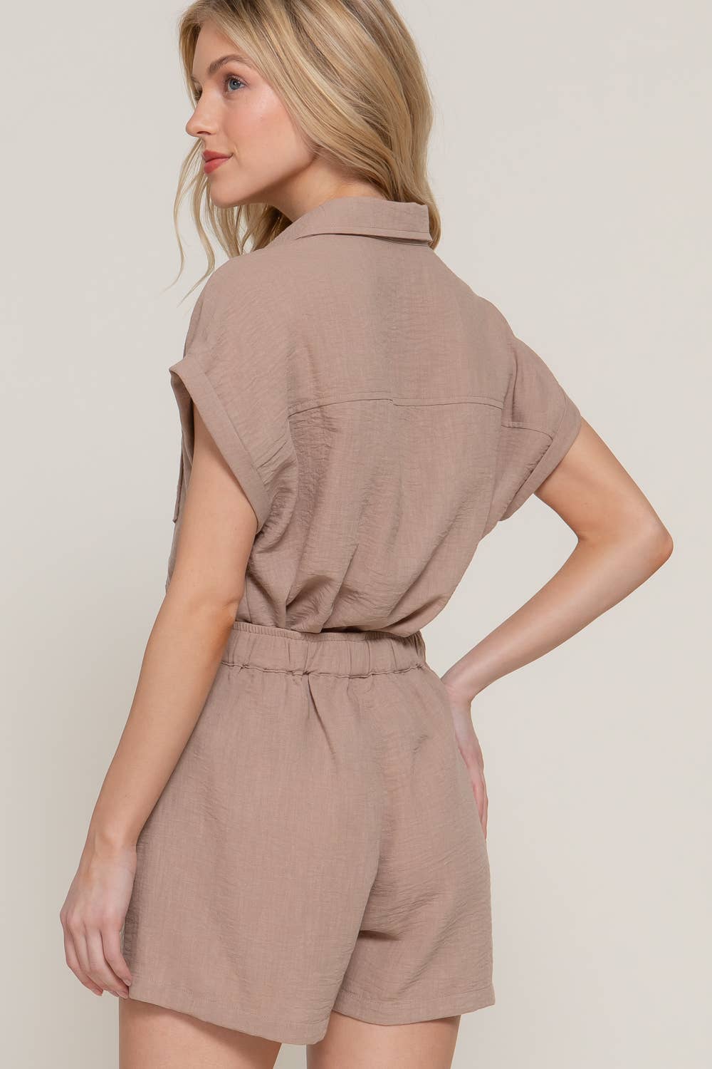 Linen Drawstring Shorts