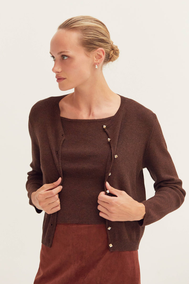 Jayla Cardigan Set