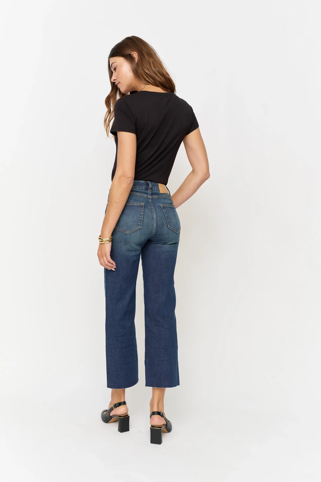 High Rise Jean in Dark Aged Vintage