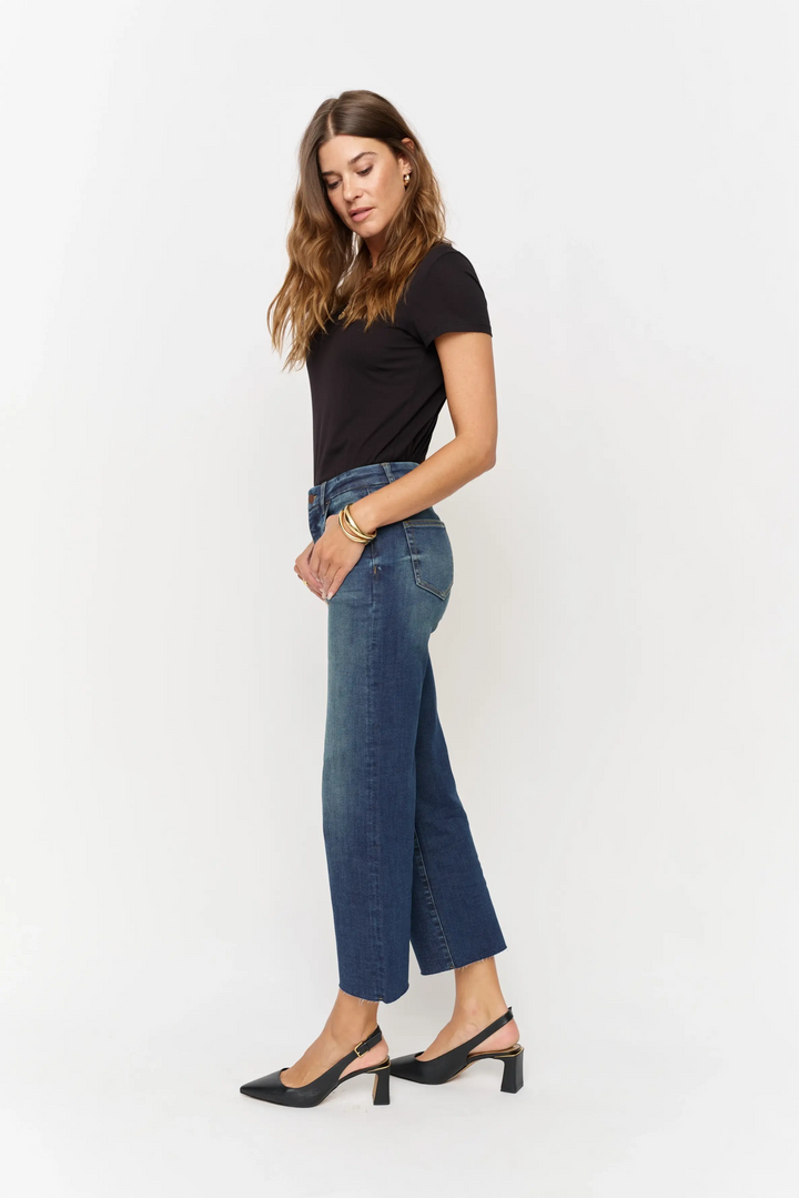 High Rise Jean in Dark Aged Vintage