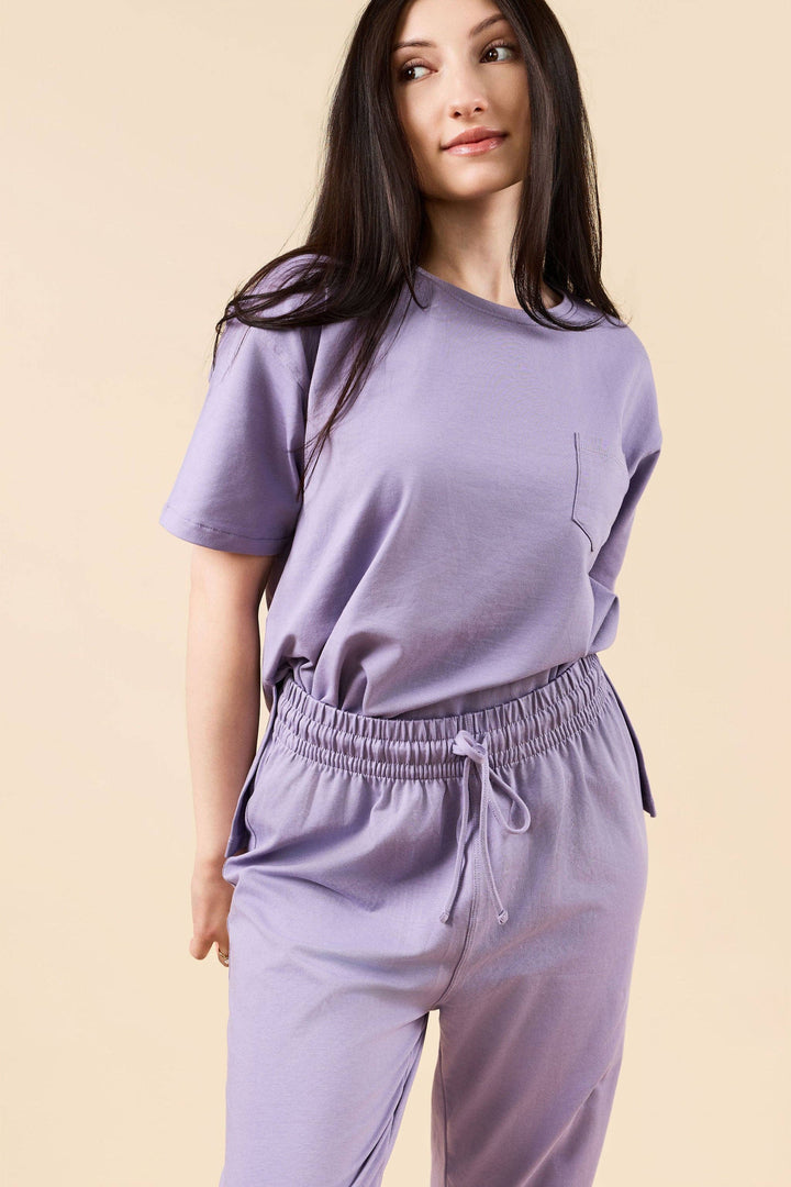 The Lucid Boxy Tee Lounge Top
