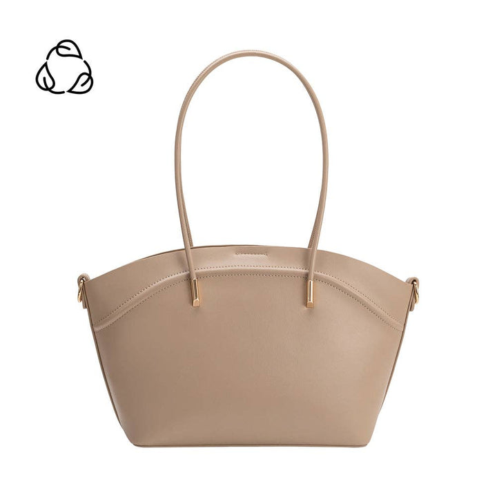 Hazel Nude Recycled Vegan Leather Tote Bag