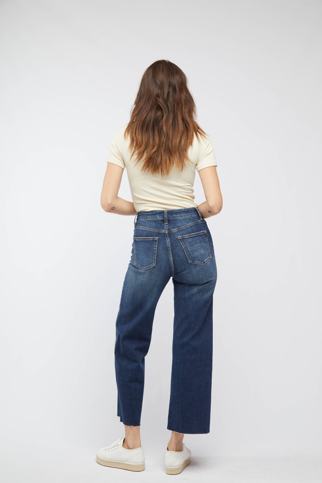High Rise Jean in Dark Aged Vintage