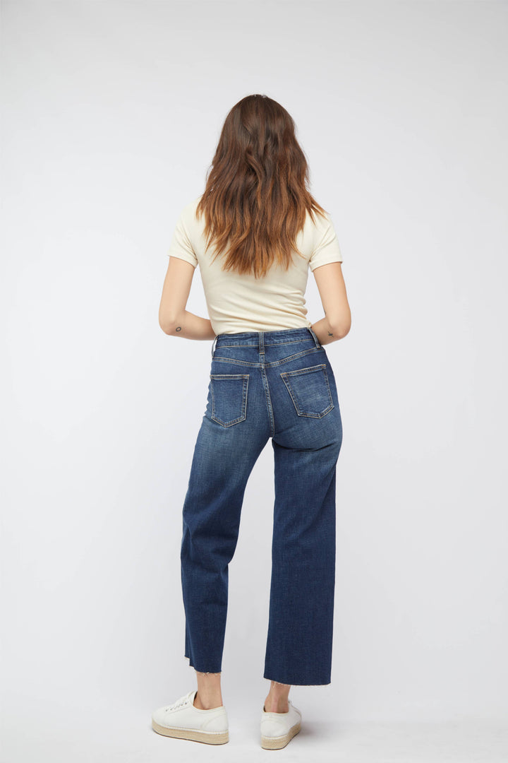 High Rise Jean in Dark Aged Vintage