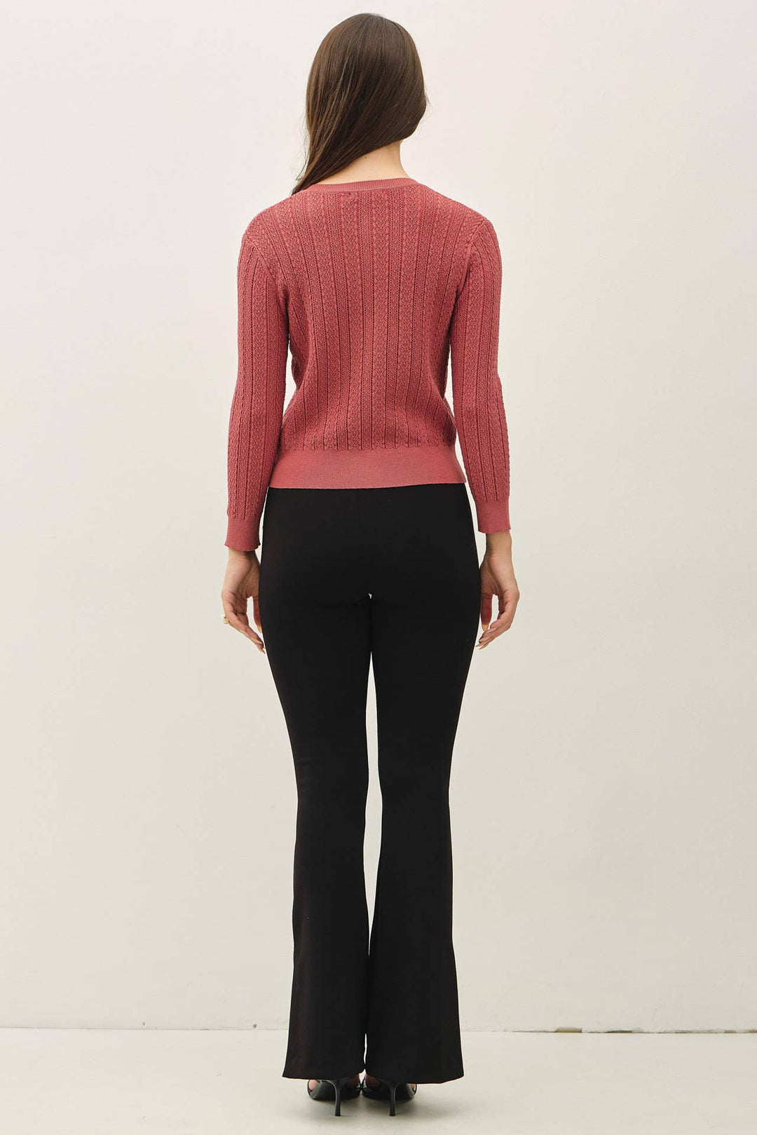 Classic Pointelle Cardigan