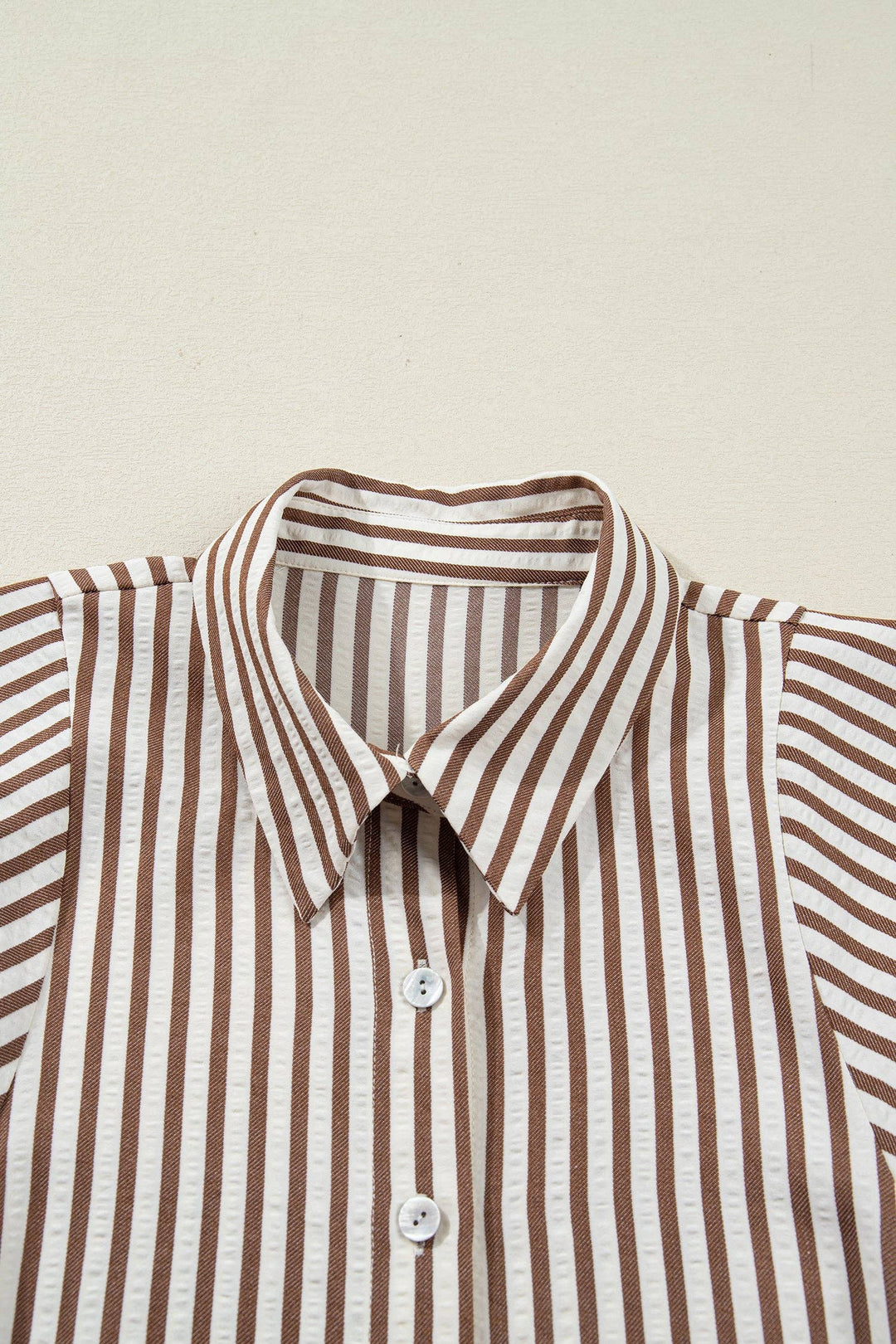 Knot Waist Shirt Dress