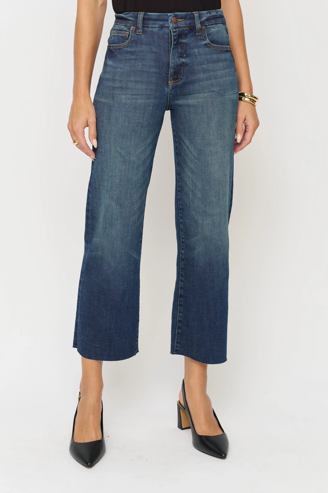 High Rise Jean in Dark Aged Vintage