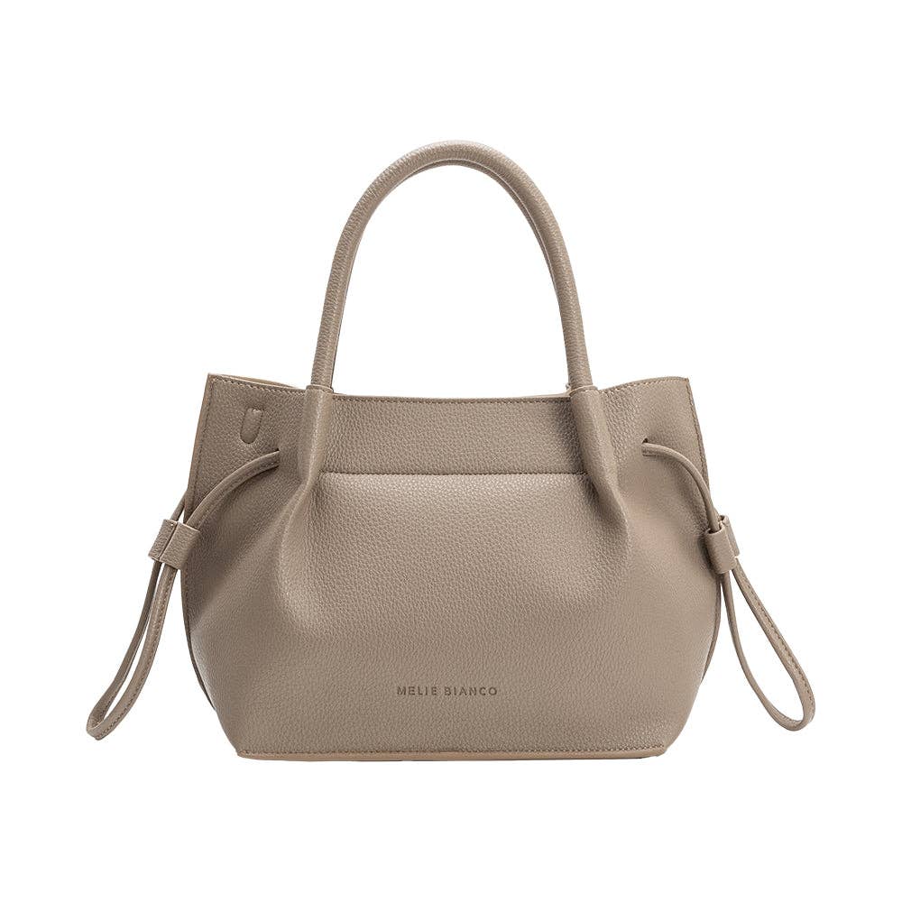 Tyler Taupe Recycled Vegan Leather Crossbody Bag