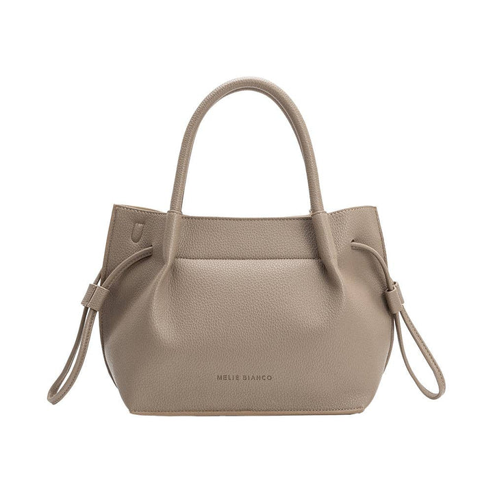 Tyler Taupe Recycled Vegan Leather Crossbody Bag