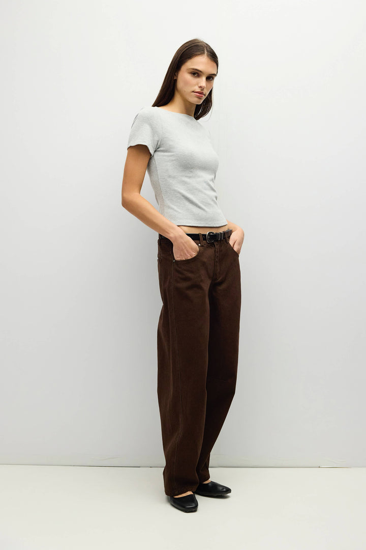 The Breanna Boat Neck Soft Knit Top