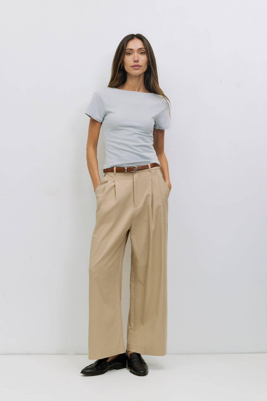 The Breanna Boat Neck Soft Knit Top