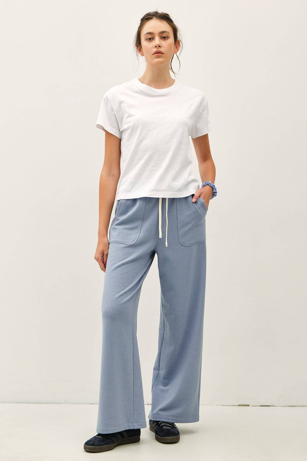 Garment Dyed Cotton Slub Short Sleeve Tee