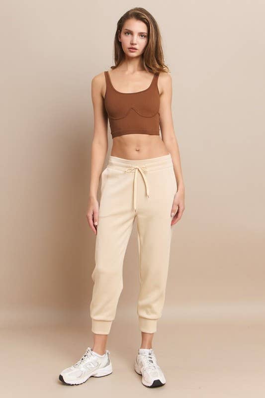 Ultracomfy Sporty Petite Jogger, 25" Inseam