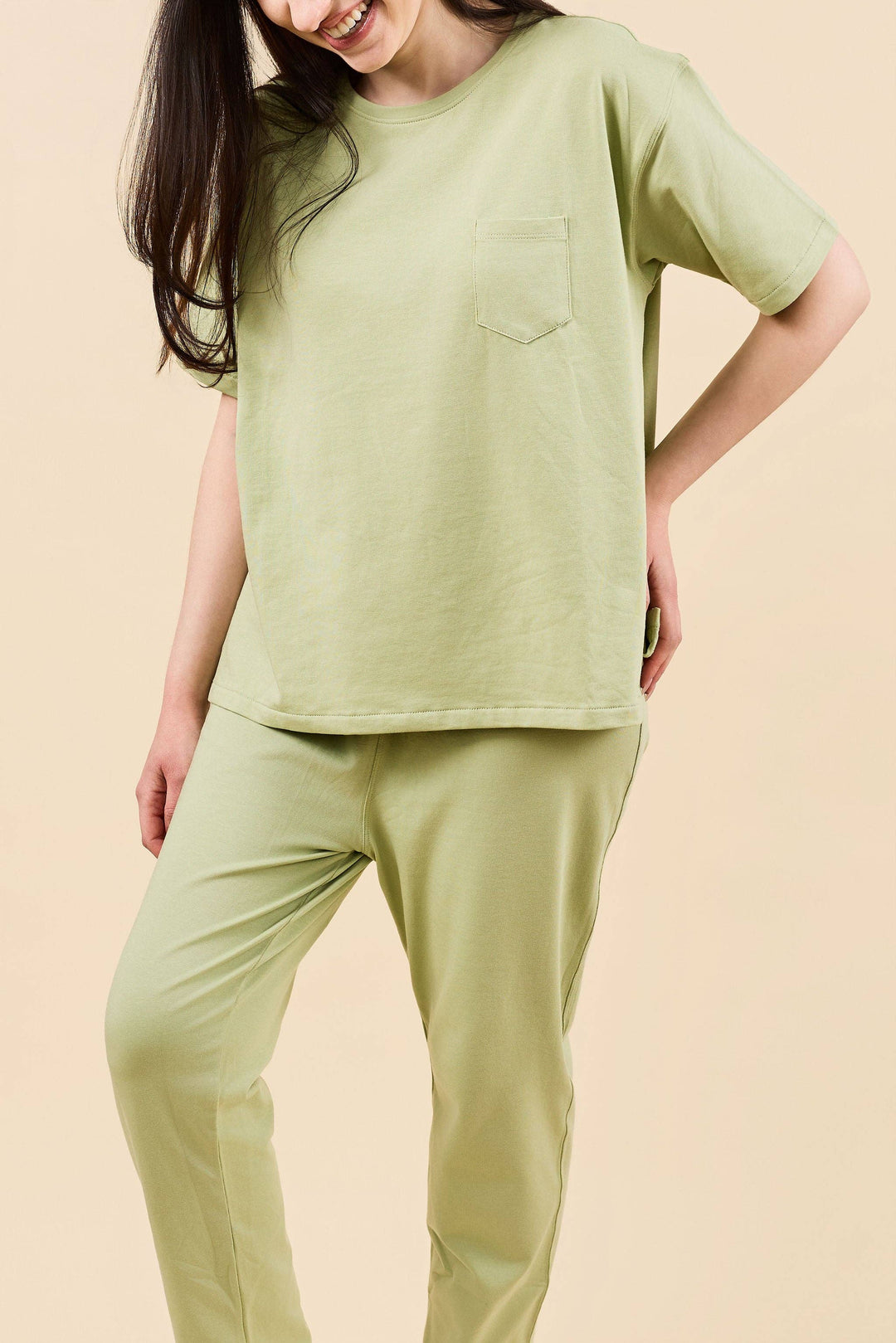 The Lucid Boxy Tee Lounge Top