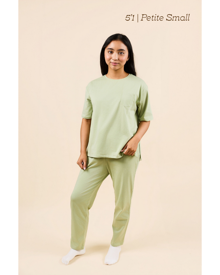 The Lucid Boxy Tee Lounge Top