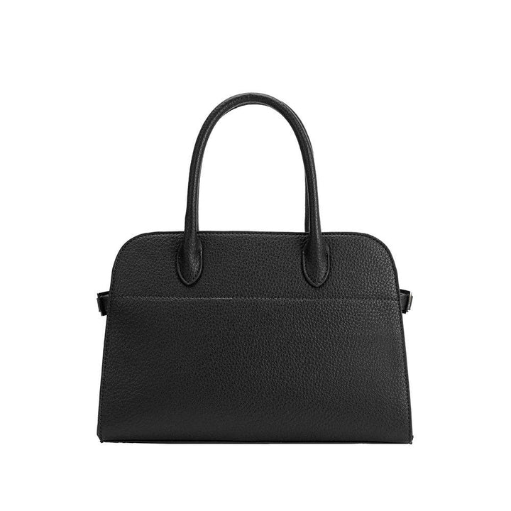 Marlo Black Recycled Vegan Leather Crossbody Bag