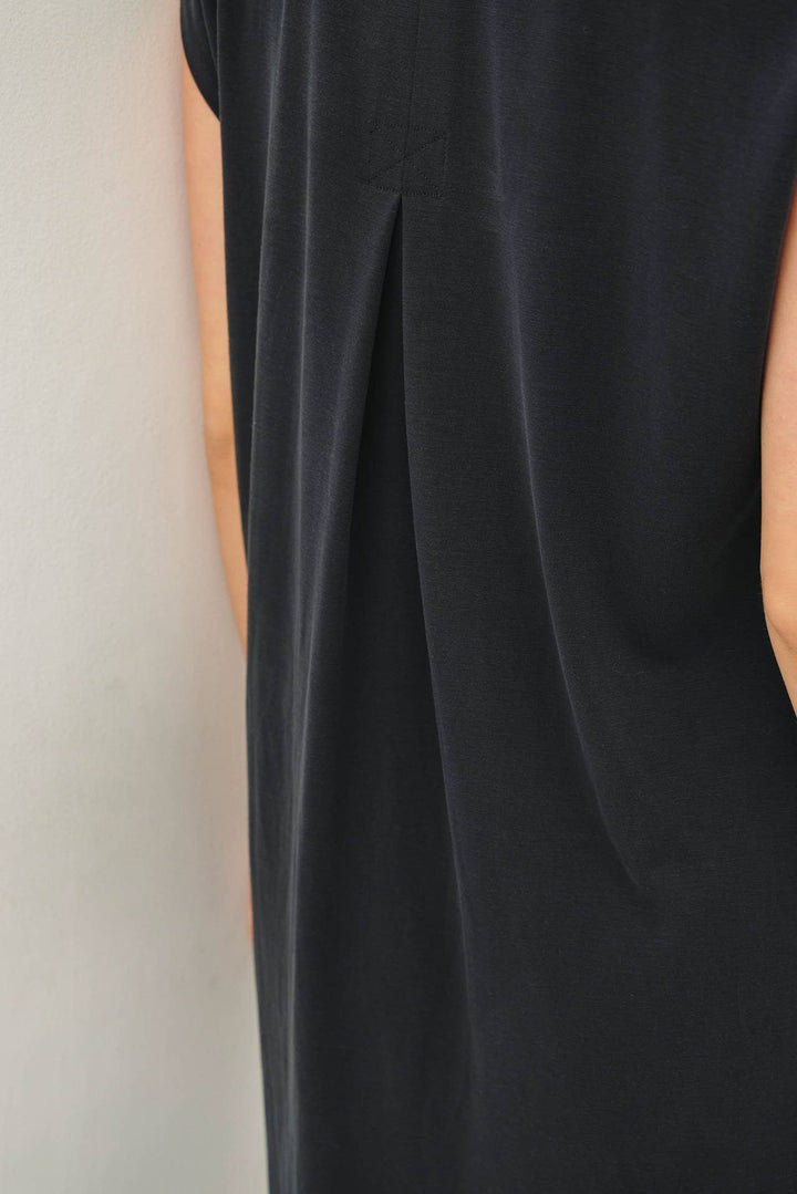 Modal Cap Sleeve Midi Dress