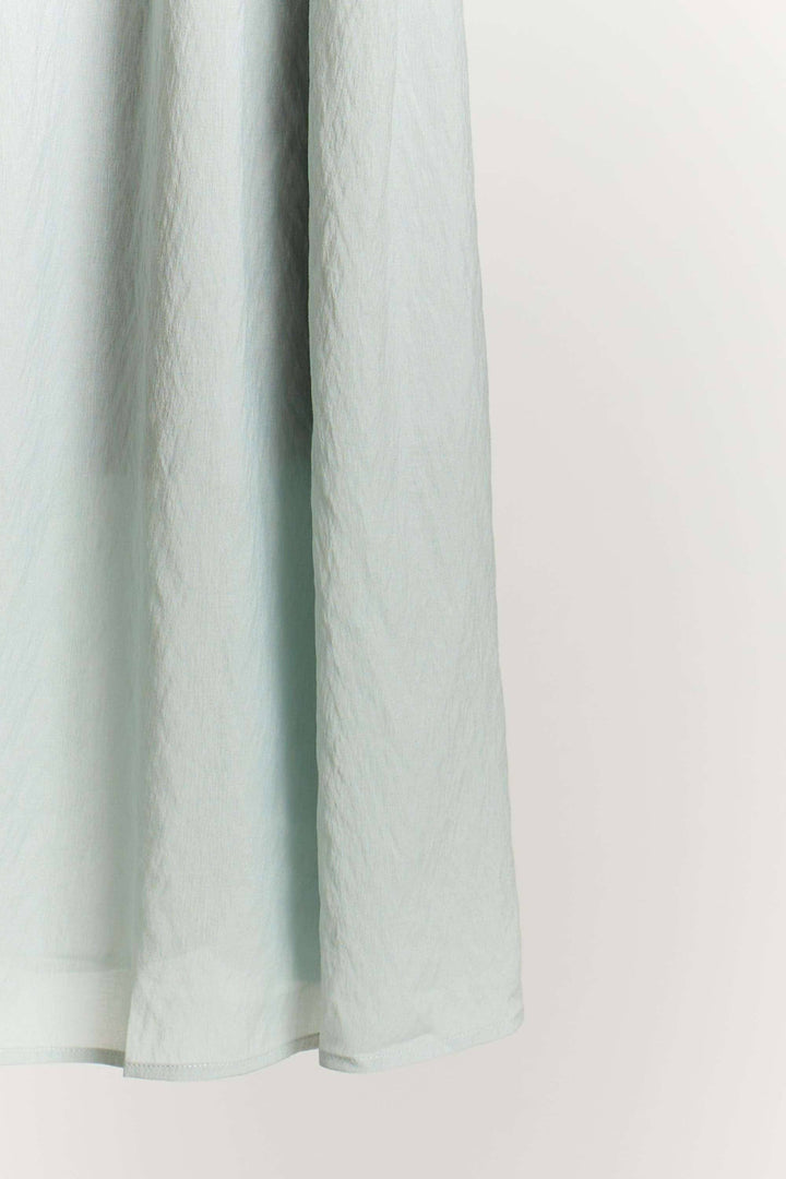 Sheer Maxi Dress with Beaded Strap