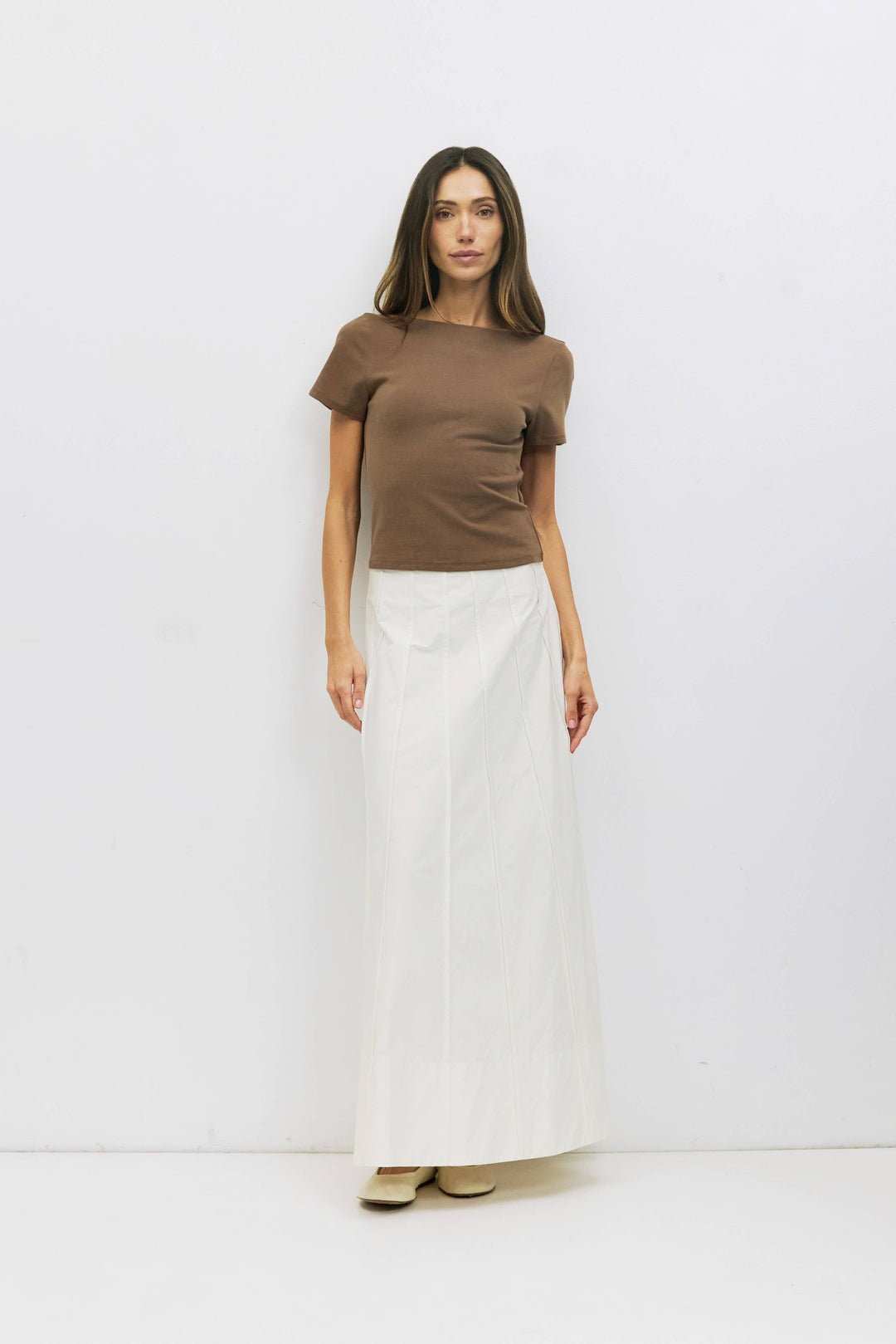 The Breanna Boat Neck Soft Knit Top
