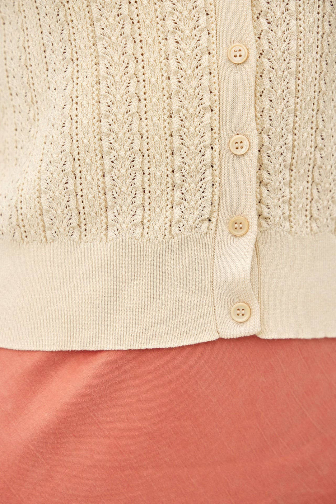Classic Pointelle Cardigan